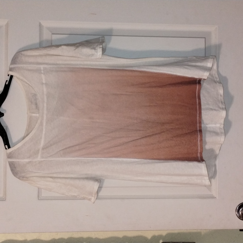 Free people colorfade high-low tshirt